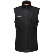 アルティメット セブン ソフトシェル ベスト メン Ultimate VII SO Vest Men 1011-01830 0001 black Mサイズ(日本：Lサイズ) [アウトドア ベスト メンズ]