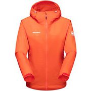グライダーダブルビーフーデットジャケットエーエフウィメン Glider WB Hooded Jacket AF Women 1012-00480 3716 hot red Sサイズ(日本：Mサイズ) [アウトドア ウインドブレーカー レディース]