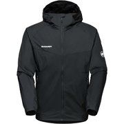 コンヴェイ ウィンドブロック フーデッド ジャケット アジアンフィット メン Convey WB Hooded Jacket AF Men 1012-00530 0001 black Lサイズ(日本：XLサイズ) [アウトドア ウインドブレーカー メンズ]