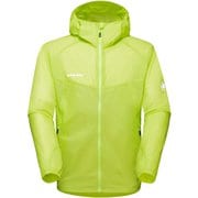 Convey WB Hooded Jacket AF Men 1012-00530 40203 highlime Mサイズ(日本：Lサイズ) [アウトドア ウインドブレーカー メンズ]