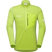 Aenergy Light ML Half Zip Pull Men 1014-03780 40206 highlime-granit Sサイズ(日本：Mサイズ) [アウトドア カットソー メンズ]