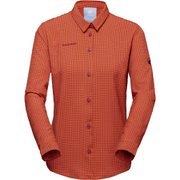 Aada Longsleeve Shirt Women 1015-00582 3718 blood red-hot red Sサイズ(日本：Mサイズ) [アウトドア シャツ レディース]