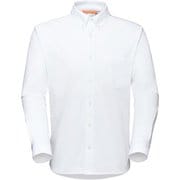 Boulder Longsleeve Shirt AF Men 1015-01030 0243 white Sサイズ(日本：Mサイズ) [アウトドア シャツ メンズ]