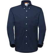 Boulder Longsleeve Shirt AF Men 1015-01030 5118 marine Sサイズ(日本：Mサイズ) [アウトドア シャツ メンズ]