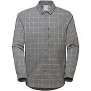 Mountain Longsleeve Shirt Men 1015-01050 00011 titanium-granit Mサイズ(日本：Lサイズ) [アウトドア シャツ メンズ]