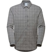 Mountain Longsleeve Shirt Men 1015-01050 00011 titanium-granit XLサイズ(日本：XXLサイズ) [アウトドア シャツ メンズ]