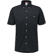 Boulder Shirt AF Men 1015-01040 0001 black Sサイズ(日本：Mサイズ) [アウトドア シャツ メンズ]