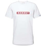 キューディーロゴプリントティーシャツエーエフメン QD Logo Print T-Shirt AF Men 1017-02011 00642 white-magma PRT2 Mサイズ(日本：Lサイズ) [アウトドア カットソー メンズ]