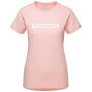 QD Logo Print T-Shirt AF Women 1017-02021 3726 powder rose PRT2 Mサイズ(日本：Lサイズ) [アウトドア カットソー レディース]