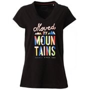 Massone T-Shirt Women Slogan 1017-02912 0001 black Lサイズ(日本：XLサイズ) [アウトドア カットソー レディース]