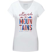 Massone T-Shirt Women Slogan 1017-02912 0243 white Lサイズ(日本：XLサイズ) [アウトドア カットソー レディース]