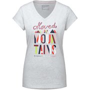 Massone T-Shirt Women Slogan 1017-02912 0401 highway melange Mサイズ(日本：Lサイズ) [アウトドア カットソー レディース]