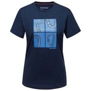 Sloper T-Shirt Women Carabiners 1017-04180 5118 marine Lサイズ(日本：XLサイズ) [アウトドア カットソー レディース]