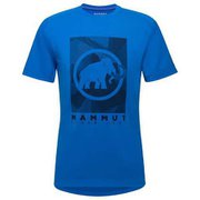 トロヴァット Tシャツ メン Trovat T-Shirt Men 1017-09864 50505 ice PRT2 Mサイズ(日本：Lサイズ) [アウトドア カットソー メンズ]