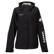 Microlayer 160 Years HS Hooded Jacket AF Women 1010-29930 0001 black Sサイズ(日本：Mサイズ) [アウトドア 防水ジャケット レディース]
