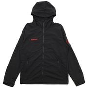 ハイキングウィンドブロック フーデット ジャケットアジアンフィット メン クラシック Hiking WB Hooded Jacket AF Men Classic 1012-00511 0001 black Mサイズ(日本：Lサイズ) [アウトドア ウインドブレーカー メンズ]