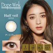 アートグレー ワンデー 10枚入 -2.00 [カラーコンタクトレンズ]