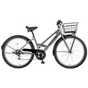 シティサイクル TRACKMAKER（トラックメイカー）27.5×1.95 外装6段 シルバー MK-22-005