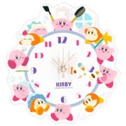 キャラクターグッズ HKB-025 星のカービィ アクリル壁掛け時計 カービィ&ワドルディ