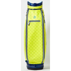 マンシングウェア　キャディバッグ　イエロー Munsingwear スポーティデザインキャディバッグ(3.7kg/9.5型/6
