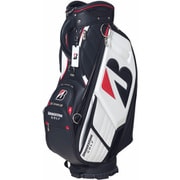 CBG201WK [BRIDGESTONE GOLF キャディバッグ プロレプリカモデル 9.5型 白/黒]