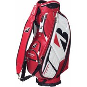 CBG201WR [BRIDGESTONE GOLF キャディバッグ プロレプリカモデル 9.5型 白/赤]