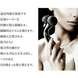 【新品未開封】MDNA SKIN◆美顔ローラーフエイス ◆MD-QR2236B MDNA SKIN MTG オニキスブラック マドンナ MD-QR2236B