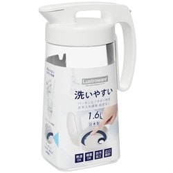 K-1285 冷水筒 ピッチャー 1.6L 熱湯可 シームレス W