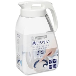 K-1287 冷水筒 ピッチャー 3L 熱湯可 シームレス W
