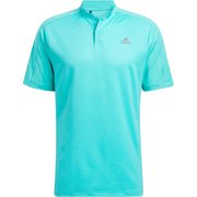 AD22SS UG212 POLO SM HA1468 J/L [ゴルフシャツ メンズ ソリッド半袖ボタンスタンドカラーシャツ J/L セミミントラッシュ]