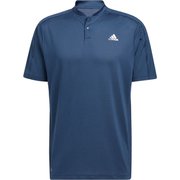 AD22SS UG212 POLO CN HA9142 J/M [ゴルフシャツ メンズ ソリッド半袖ボタンスタンドカラーシャツ J/M クルーネイビー]