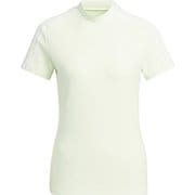 AD22SS ZF363 T-SHIRTS AL HA0220 J/L [ゴルフシャツ レディース スリーストライプス 半袖モックネックシャツ J/L オールモストライム]