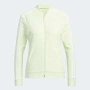 AD22SS CC555 TRACK TOPS AL HA0213 J/M [ゴルフジャケット レディース スリーストライプス 長袖フルジップジャケット J/M オールモストライム]