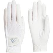 AD22SS MLU51 ACCE WH/AP HA5948 PH18 [ゴルフグローブ 遮熱 UVカット AEROREADY ペアグローブ レディース 両手用 18cm ホワイト/オールモストピンク]