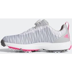 新品未使用✨adidas ゴルフシューズ グレー/ピンク24.0㎝ adidas ゴルフシューズ（色：ピンク系）｜ゴルフ｜スポーツ