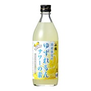 千福 「国産果実のゆずれもんサワーの素」 20度 [リキュール]