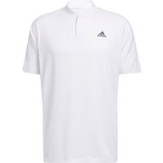 AD22SS UG212 POLO WH HA6158 J/XO [ゴルフシャツ メンズ ソリッド 半袖ボタンスタンドカラーシャツ J/XO ホワイト]