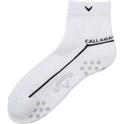 CWA22M C22193105_1030WH [ゴルフソックス メンズ Callaway シュートソックス 25～27cm ホワイト]