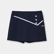 CWA22L C22128200_1120_L NV [ゴルフスカート レディース 8WAYストレッチ ツイルスカート Lサイズ ネイビー]