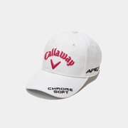 CWA22L C22990200_1033 WH/WN [ゴルフキャップ レディース Tour WM Cap 22 JM ホワイト/ワイン]