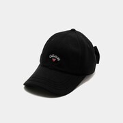 CWA22L C22191203_1010 BK [ゴルフキャップ レディース バックリボン付きキャップ ブラック]