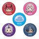 転生したらスライムだった件 ちゅるキャラミニ缶バッジ　5個セット B リムル（スライム）＆ベニマル＆シュナ＆シオン＆ソウエイ [キャラクターグッズ]