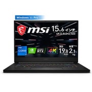 ゲーミングノートPC/15.6型/Core i7/GeForce RTX 3070 Ti Laptop GPU/メモリ 32GB/SSD 512GB/Windows 11 Pro GS66-12UGS-062JP