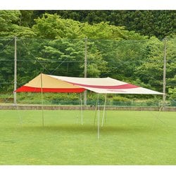 ロング スクエア タープ Long Square Tarp CH62-1706 B044 BG/RD [アウトドア タープ]
