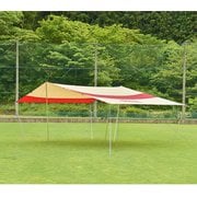 ロング スクエア タープ Long Square Tarp CH62-1706 B044 BG/RD [アウトドア タープ]