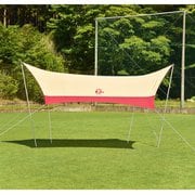 ブービーヘキサタープ Booby Hexa Tarp CH62-1827 B044 Beige/Red [アウトドア タープ]