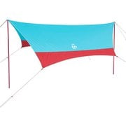 ブービーヘキサタープ Booby Hexa Tarp CH62-1827 T010 Teal Red [アウトドア タープ]