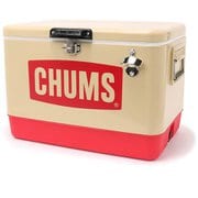 チャムススチールクーラーボックス54L CHUMS Steel Cooler Box 54L CH62-1802 B001 Beige [アウトドア クーラーボックス]
