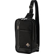 PLT-008 ブラック [ボディバッグ PLUST（プラスト） 外寸：H30×W17.5×D9.5cm 制菌]