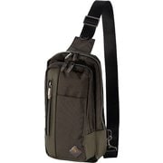 PLT-009 カーキ [ボディバッグ PLUST（プラスト） 外寸：H30×W15×D11cm 制菌]